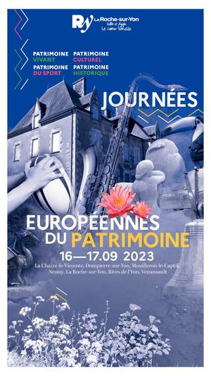 Journées européennes du patrimoine : 16-17 septembre 2023