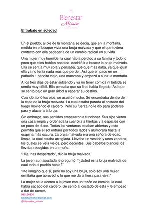 El Trabajo En Soledad