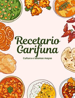 Recetario Gastronomia Garifuna