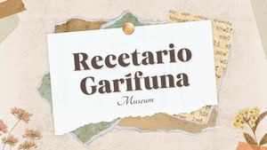 Recetario Garífuna