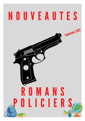 Romans policiers Septembre 2023