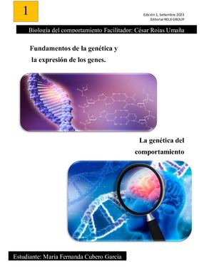 Revista Digital Biología Del Comportamiento