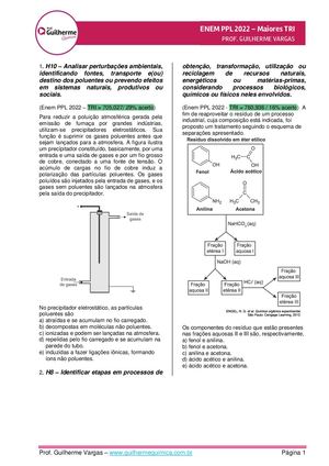 Questões Mais Dificeis Enem Ppl 2022