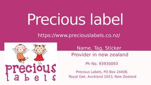 Name Tags provider in New Zealand | Personalised Stickers NZ for schools