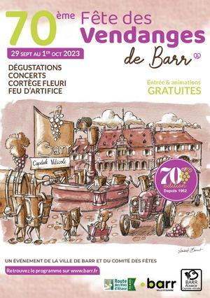 Programme Fête des Vendanges 2023