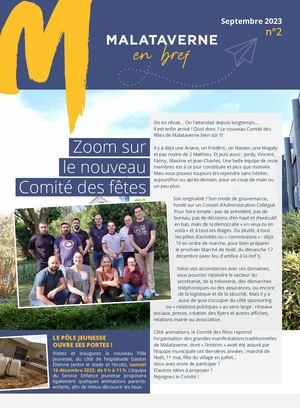 MALATAVERNE, EN BREF - N°2