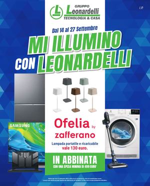 Volantino: Mi illumino con Leonardelli