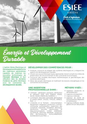2021 Esiee Amiens Energie Et Developpement Durable Plaquette Web