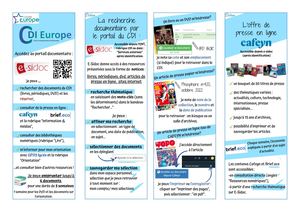 Marque-Page du CDI/ Rentree 2023