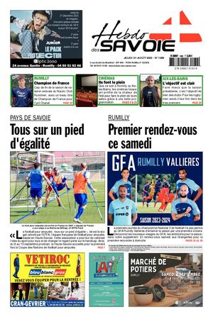 HEBDO DES SAVOIE N°1289