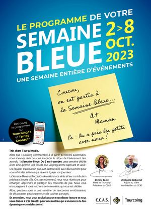 Programme Semaine Bleue du 2 au 8 octobre 2023