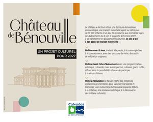 Presentation Projet Culturel Chateau Benouville
