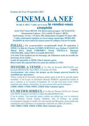 Programme La Nef Grenoble(49)