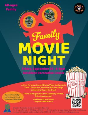 Famly Movie Night Flyer