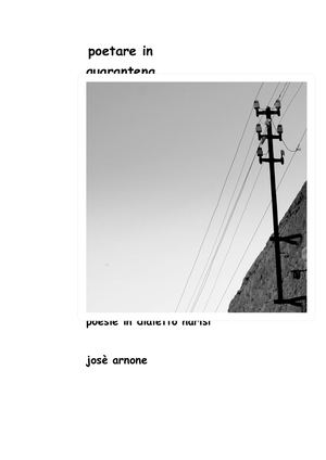 Poetare In Quarantena 2023