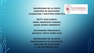 Diccionario De Terminos