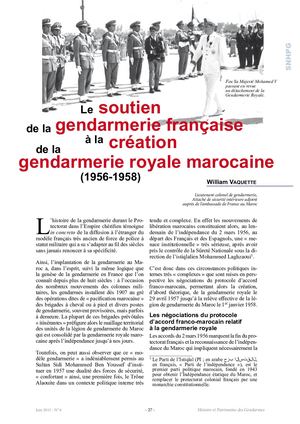 6 Rhpg6 La Gendarmerie Royale Marocaine Vaquette