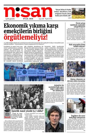 GAZETE NİSAN SAYI 64 | EYLÜL 2023