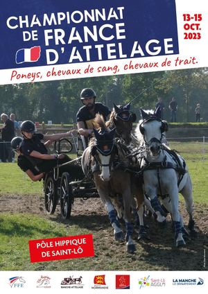 Programme Championnat France Attelage 2023 Saint Lô