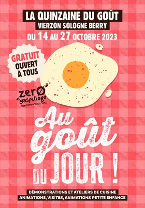 Programme Quinzaine Du Gout 2023 Territoire Ouest