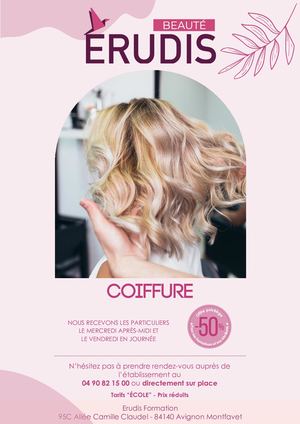 Tarifs prestations Coiffure