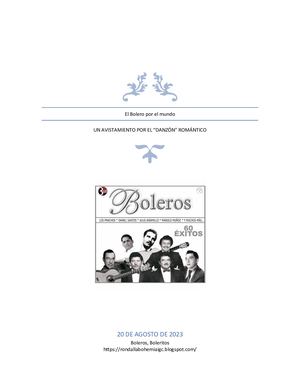 Historia del bolero