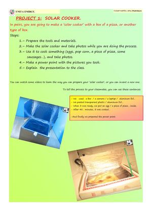 SCIENCE 6.4.3. UNIT 4. PROJECTS