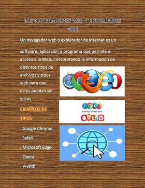 Los Navegadores Web Y Buscadores Web