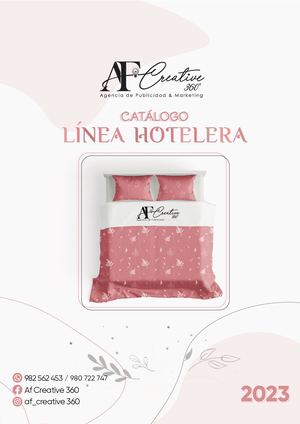 Catálogo De Línea Hotelera Af Creative 360