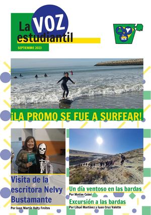 La Voz Estudiantil Escuela 730 Septiembre 2023