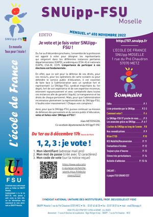 655 Novembre 2022 Elections