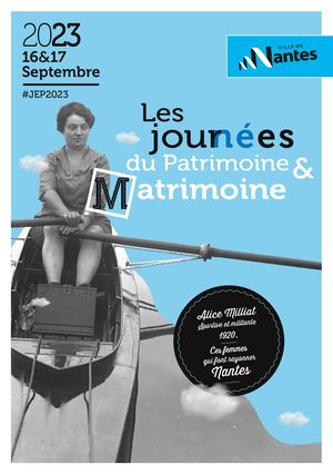 Journées du patrimoine et matrimoine 2023