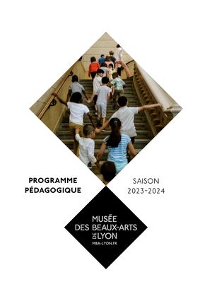 Programme Pédagogique 2023-2024