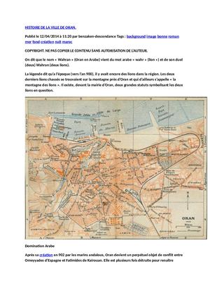 Le Village N Gre A Oran