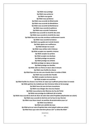 Qu'allah Nous Protège