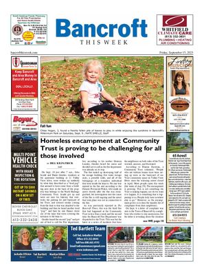 Bancroft This Week September 15, 2023