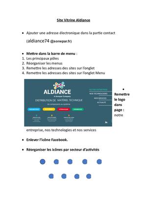 Site Vitrine Aldiance