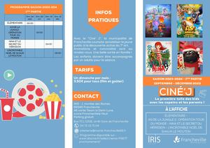 Cine J - De septembre à décembre