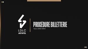 LDLC ASVEL Personnal Online Ticket Account