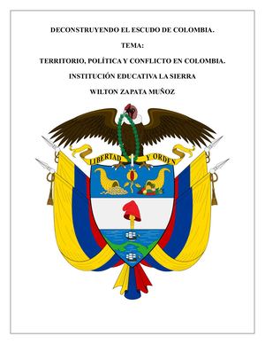 Deconstruyendo El Escudo De Colombia