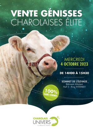 Catalogue Vente Genisses Charolaises Elite