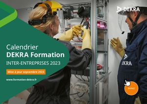Calendrier DEKRA Formation Inter 2023