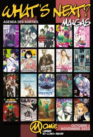 What's Next Mangas Octobre/Novembre 2023