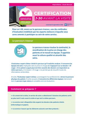 Certification J -30 Bichat