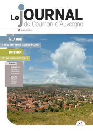 Bulletin Municipal Cournon D'auvergne 63 ETE 2016