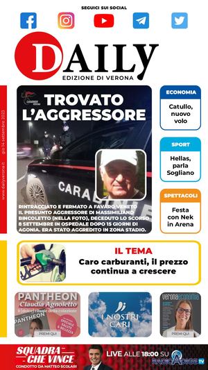 Daily Verona 14 Settembre 2023