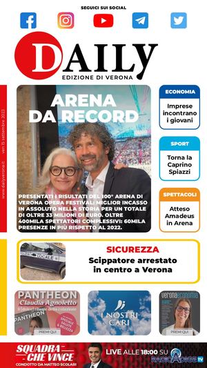 Daily Verona 15 Settembre 2023