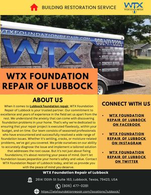 Calaméo - Wtx Foundation Repair Of Lubbock Building Restoration Service
