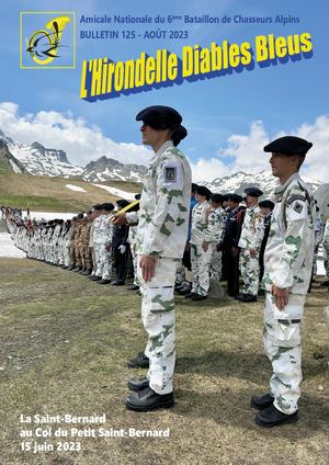 Bulletin Amicale nationale du 6e BCA Hirondelle Diables Bleus