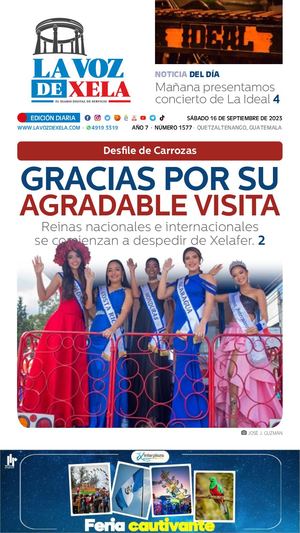 EDICIÓN DIGITAL #1577 del diario LA VOZ DE XELA